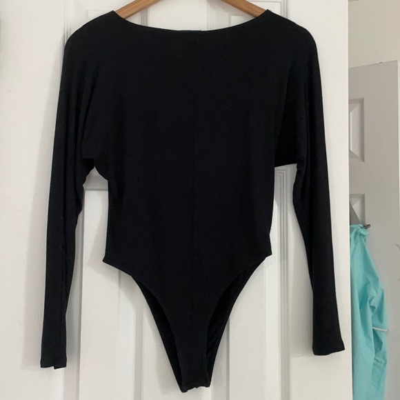 Lulus Black Bodysuit - Picture 1 of 3